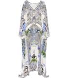 Ganni Embellished Silk Kaftan