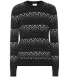 Saint Laurent Zigzag Wool-blend Sweater