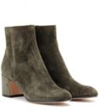 Gianvito Rossi Suede Ankle Boots