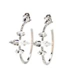 Y-3 Embellished Clip-on Hoop Earrings
