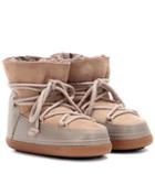 Maryam Nassir Zadeh Classic Low Fur-lined Leather Boots