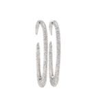 Dolce & Gabbana Crystal Hoop Earrings