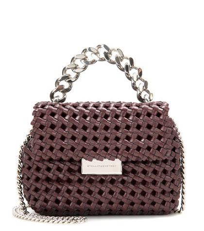 Stella Mccartney Brandy Becks Mini Woven Shoulder Bag