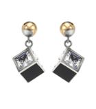 Burberry Sterling Silver Earrings With Cubic Zirconia