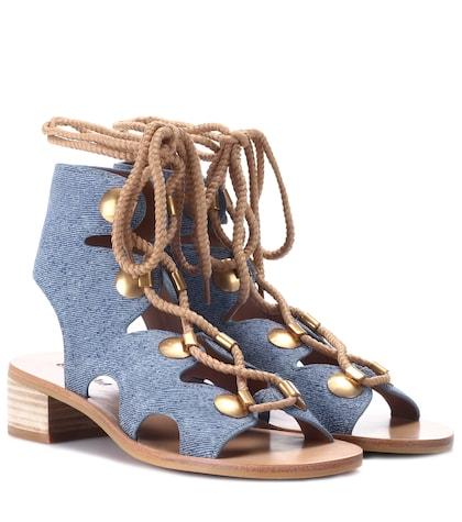 Melissa Odabash Edna Suede Sandals
