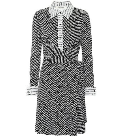 Diane Von Furstenberg Didi Printed Silk Jersey Wrap Dress