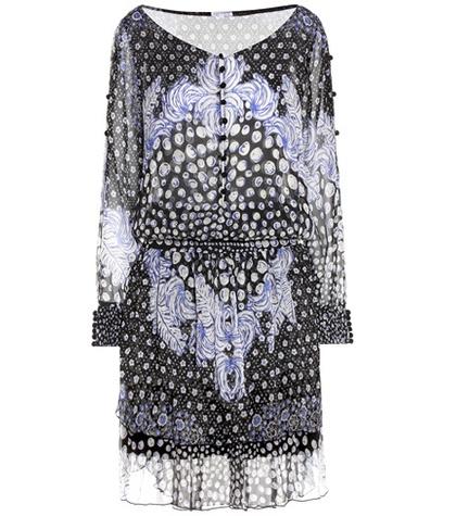 Poupette St Barth Jolie Printed Silk-chiffon Dress