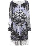 Poupette St Barth Jolie Printed Silk-chiffon Dress