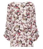 Dorothee Schumacher Daydream Meadow Silk-blend Blouse