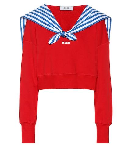 Msgm Cotton Sweatshirt