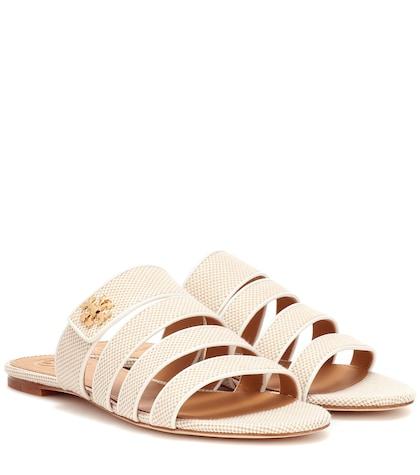 Tory Burch Kira Canvas Sandals