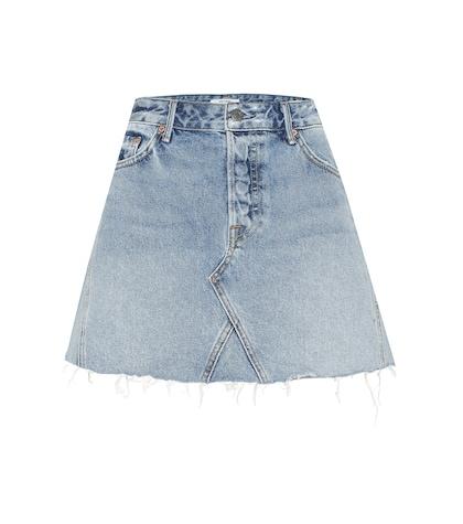 Grlfrnd The Eva Denim Miniskirt