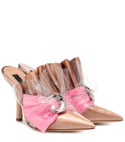 Stella Mccartney Embellished Pvc Mules