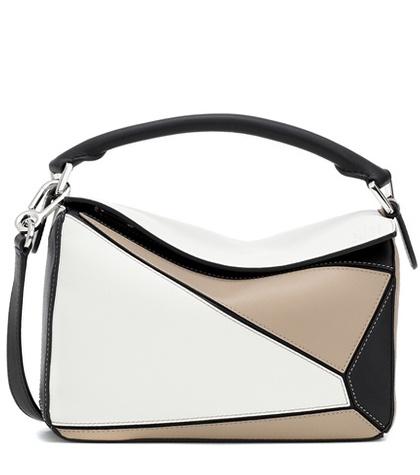 Fendi Puzzle Small Leather Shoulder Bag