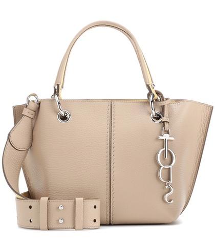 Alexander Mcqueen New Joy Mini 2 Rings Leather Shoulder Bag