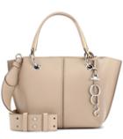 Alexander Mcqueen New Joy Mini 2 Rings Leather Shoulder Bag