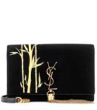 Givenchy Kate Tassel Velvet Shoulder Bag
