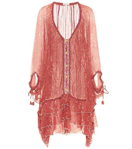 Poupette St Barth Bety Silk Minidress