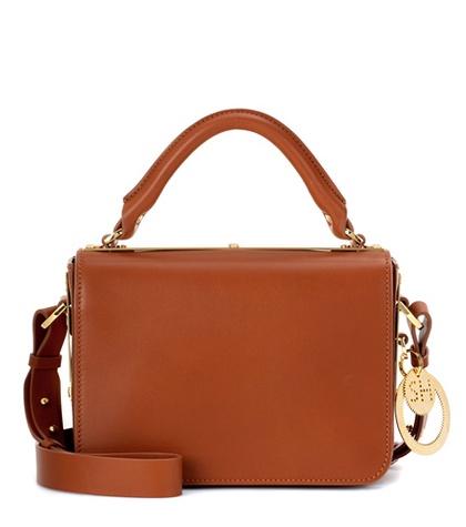Saint Laurent Finsbury Leather Shoulder Bag