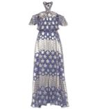 Temperley London Hetty Silk-blend Midi Dress