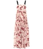 Dolce & Gabbana Exclusive To Mytheresa – Lucinda Floral Cotton And Silk Dress
