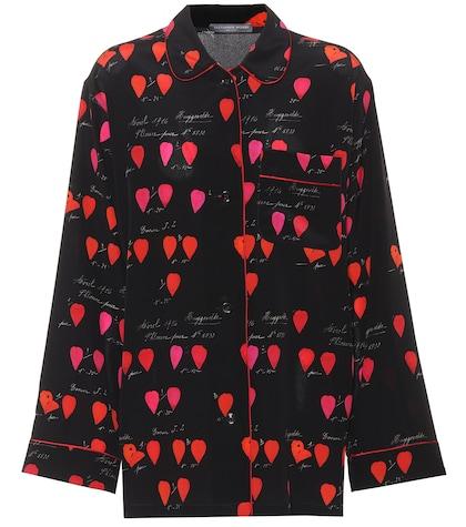 Tod's Printed Silk Shirt
