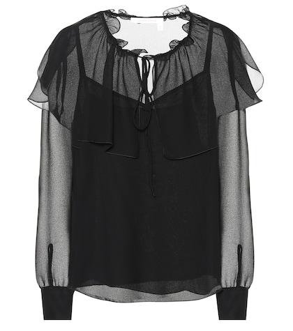 See By Chlo Semi-sheer Top