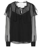See By Chlo Semi-sheer Top