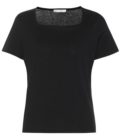The Row Jackie Cotton And Cashmere Top