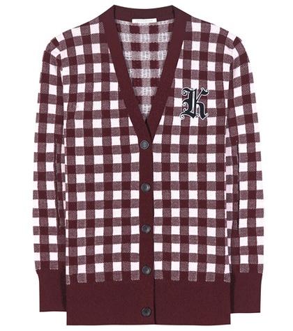 Christopher Kane Wool And Cashmere Cardigan
