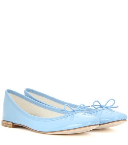 Jardin Des Orangers Cendrillon Patent Leather Ballerinas