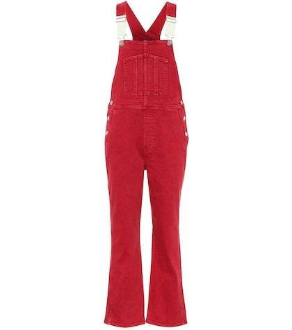 Zimmermann Rose Denim Overalls