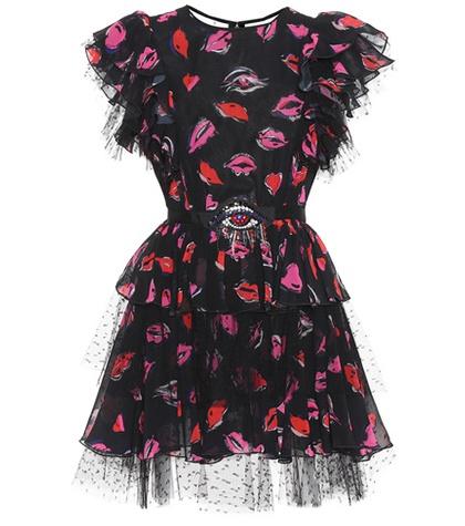 Msgm Crystal-embellished Dress