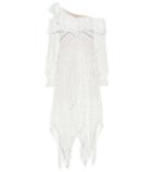 Malone Souliers Daisy Embroidered Midi Dress