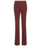 Etro Wool And Cotton-blend Trousers