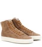 Common Projects Tournament Shearling Sneakers