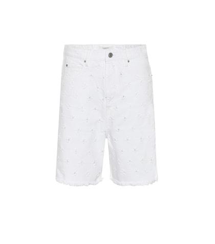 Marni Liny Distressed Denim Shorts