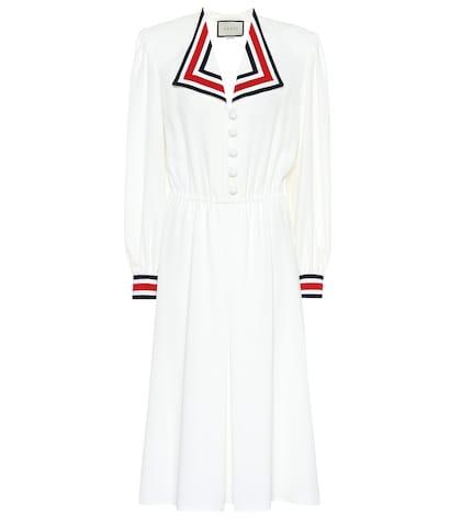 Gucci Silk-blend Midi Dress