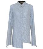 Acne Studios Balzac Striped Linen-blend Shirt