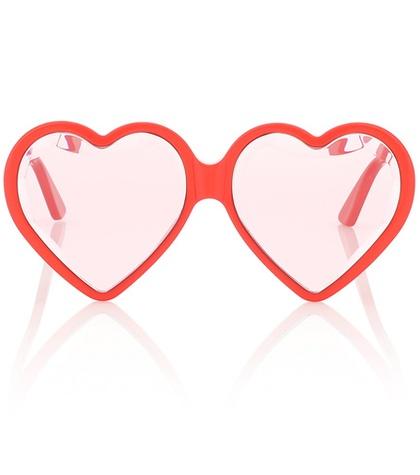 Gucci Heart-frame Sunglasses