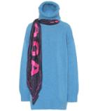 Balenciaga Wool Sweater With Scarf