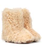 Gucci Shearling Ankle Boots