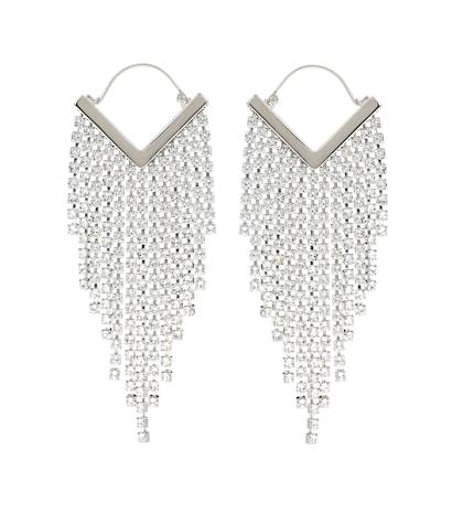 Isabel Marant Freak O Giant Crystal Earrings