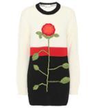 Redvalentino Embroidered Wool Sweater