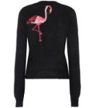 Valentino Flamingo Mohair-blend Sweater