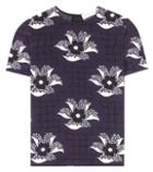 Victoria Beckham Printed Silk T-shirt