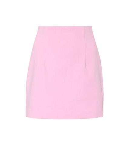 Off-white Cotton-blend Miniskirt
