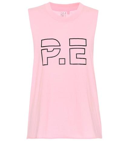 P.e Nation Ramp Up Cotton Tank Top