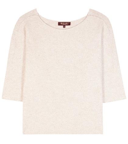 Loro Piana Kimono Fenway Cashmere Top