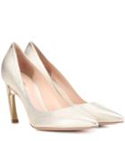 Nicholas Kirkwood Maeva Metallic Leather Pumps